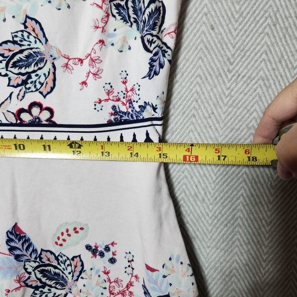New York & Company Size M Floral Sleeveless  Mini Dress With Pockets - Picture 10 of 13